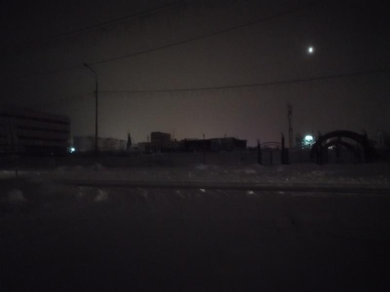 Ямальский город утром погрузился во тьму