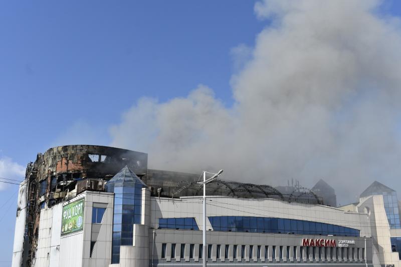 Ущерб из-за пожара в ТЦ «Максим» во Владивостоке оценили в 7 миллионов рублей