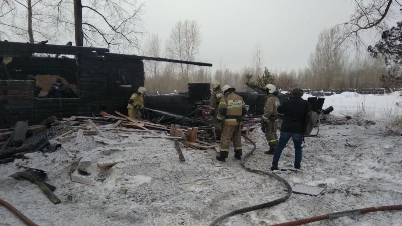 Число жертв пожара в Томской области выросло до двенадцати
