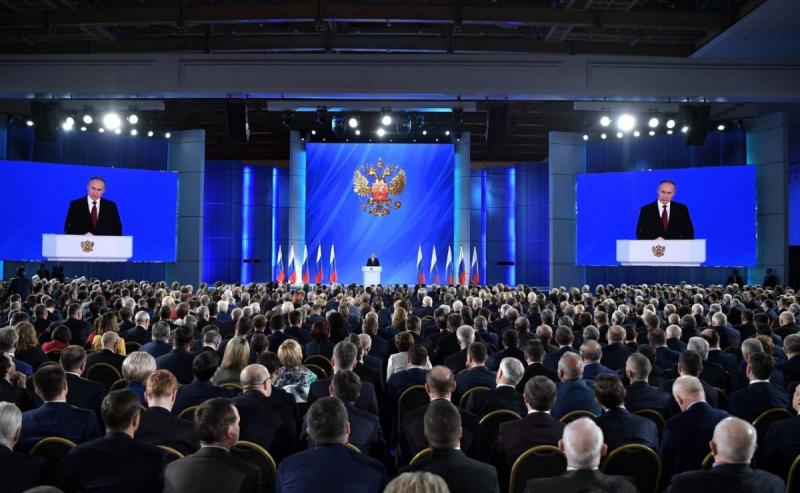 обращение Путина к Федеральному собранию
