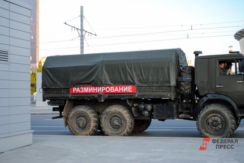 В полицию поступило сообщение о возможном взрыве