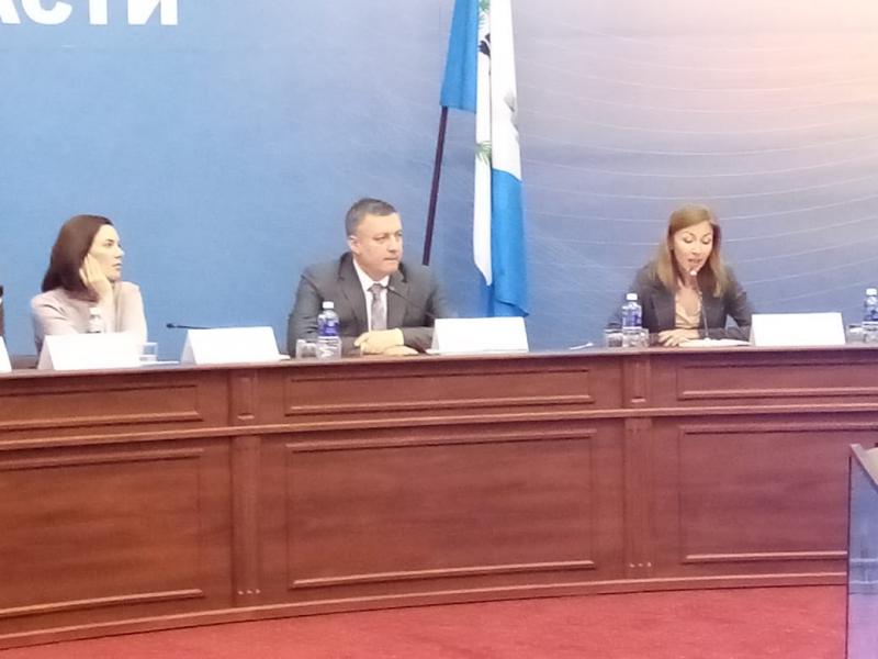 ВрИО губернатора Иркутской области Игорь Кобзев впервые провел пресс-конференцию