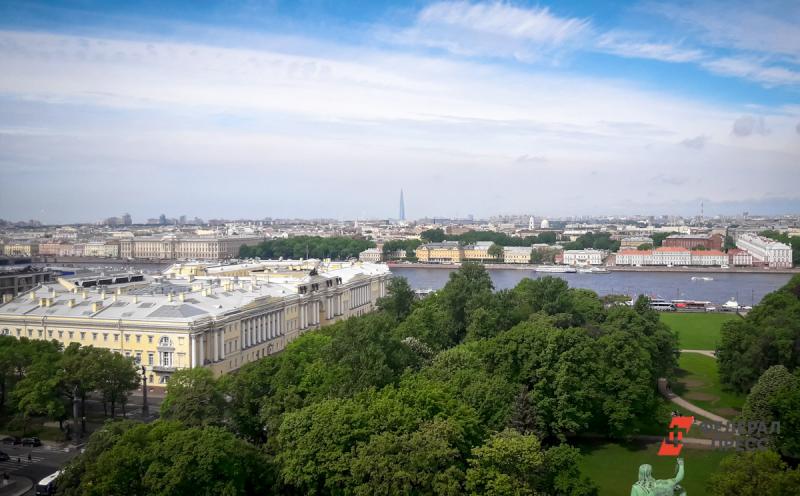 Больше всего романтических отелей находится в Санкт-Петербурге