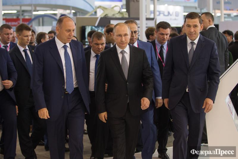 Свердловский губернатор отправился на встречу с Путиным