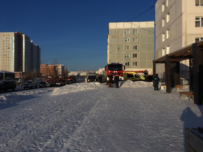 В Якутске в жилом доме взорвался газ