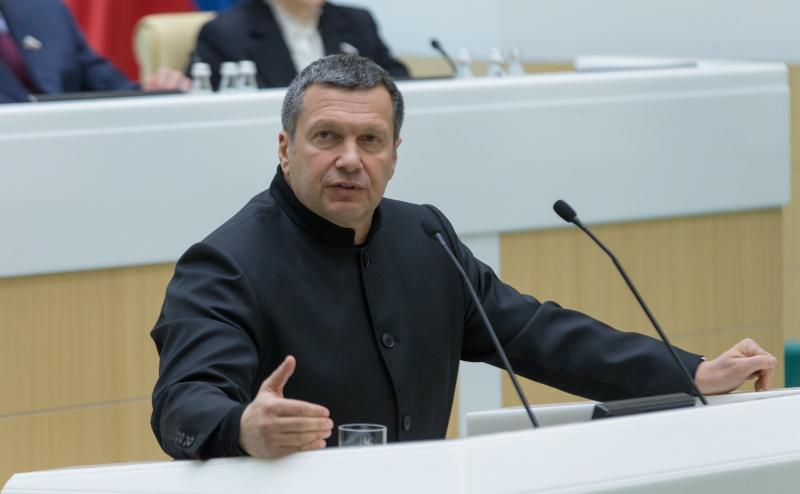 Телеведущий Владимир Соловьев