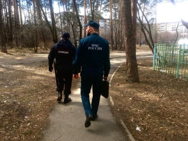 За прошлые выходные полиция Екатеринбурга составила 104 материала за нарушение самоизоляции