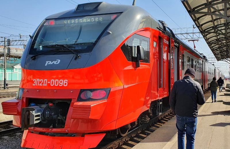 Электричка новой серии пополнила новосибирский парк поездов