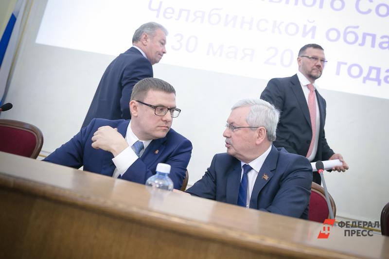 Инициатива Алексея Текслера (слева) была поддержана депутатами ЗСО и председателем ЗСО Владимиром Мякушем (справа)