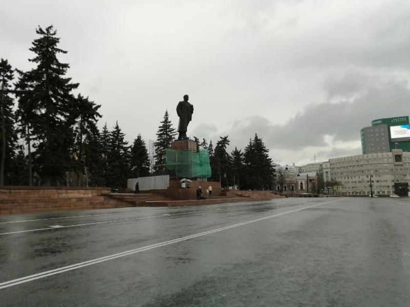 Ремонт памятника Ленину обошелся городу в 14 млн рублей