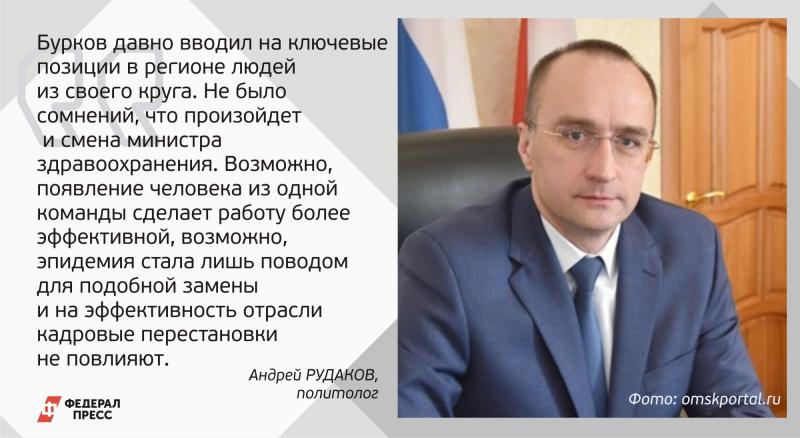 Отставка министра здравоохранения Омской области