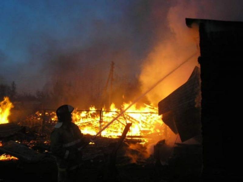 В Томской области во время пожара погибли два человека