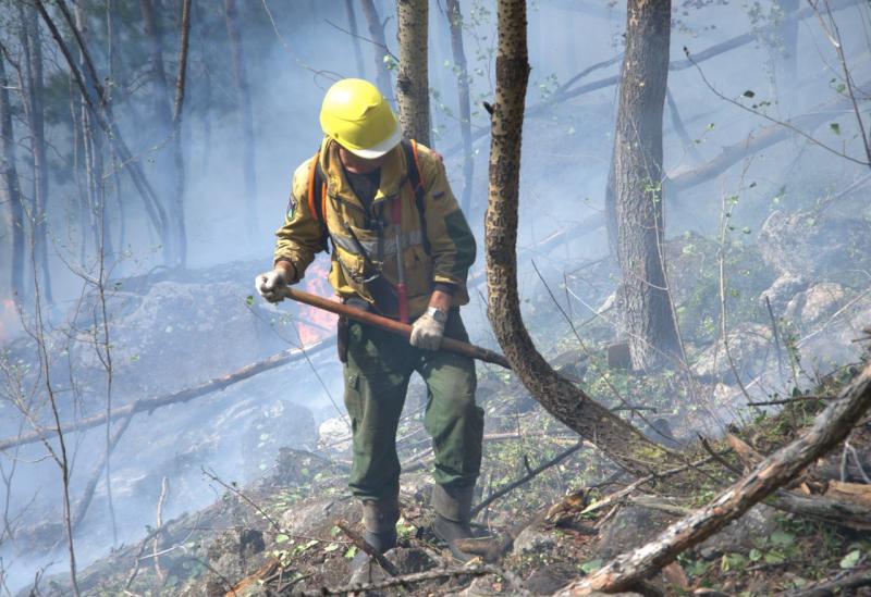 На Чукотке горит 57 тысяч гектаров леса