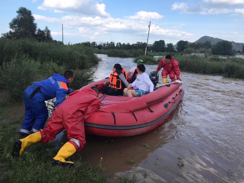 Паводок в Туве пошел на спад