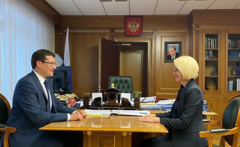 Рабочая встреча вице-премьера РФ и губернатора Нижегородской области