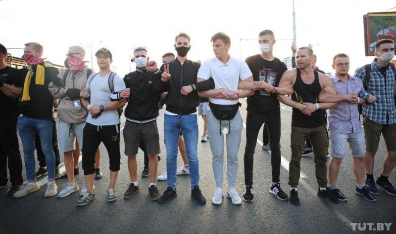 В Минске протестующие снова вышли на улицы
