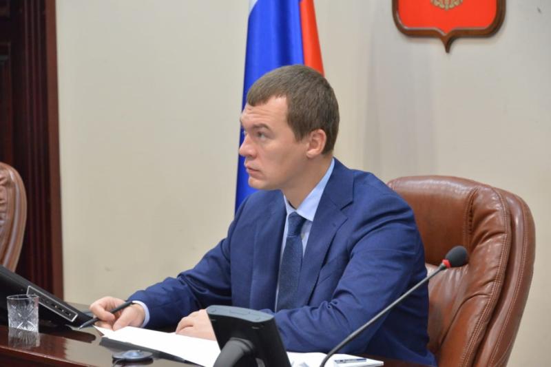 Михаил Мишустин сегодня встретился с главой Хабаровского края Михаилом Дегтяревым.
