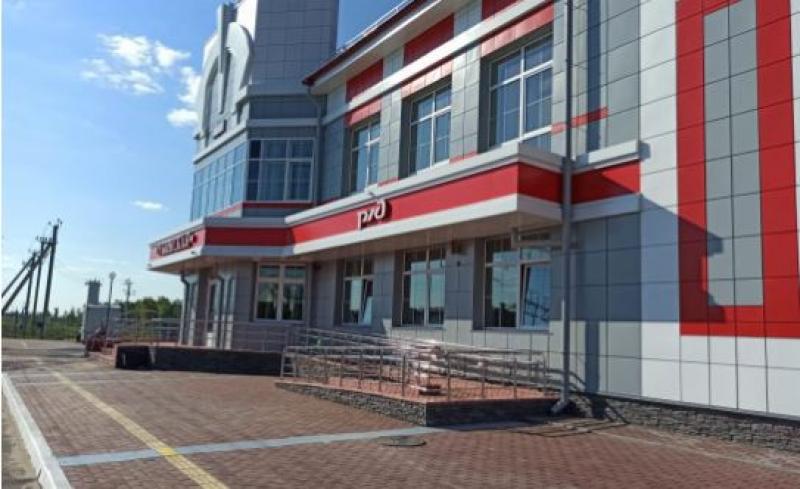 Новый железнодорожный вокзал открыли на станции Убинской
