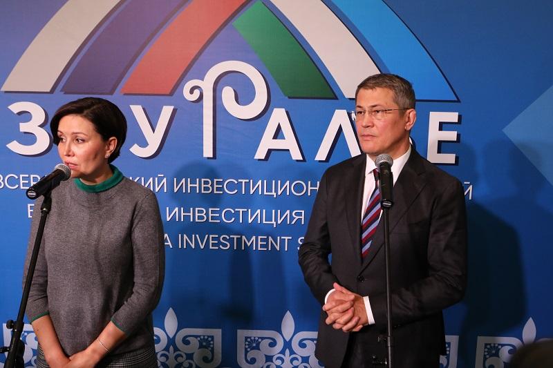 Радий Хабиров и Светлана Чупшева ответили на вопросы журналистов