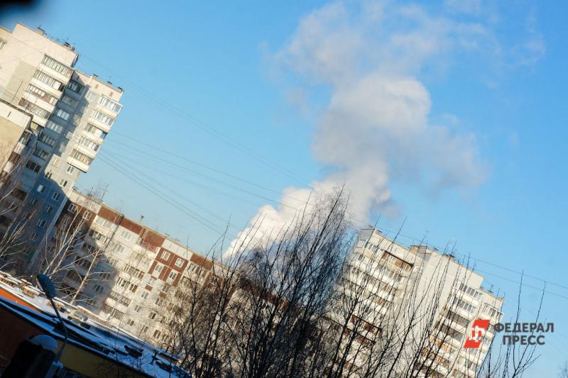 В Москве задымилась недостроенная многоэтажка