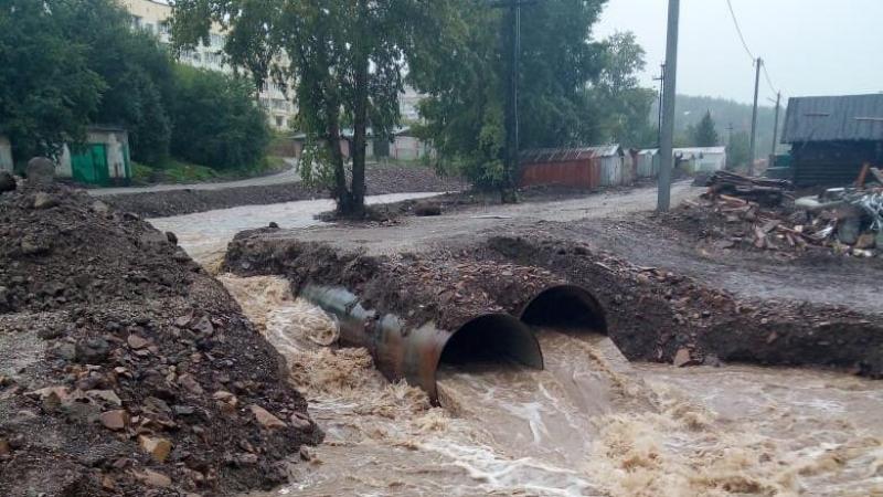 Пострадавшие от паводка Нижние Серги снова подтопило