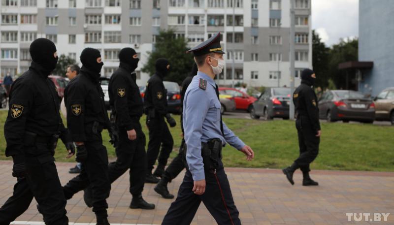 МВД Белоруссии сообщило о количестве задержанных на акциях протеста