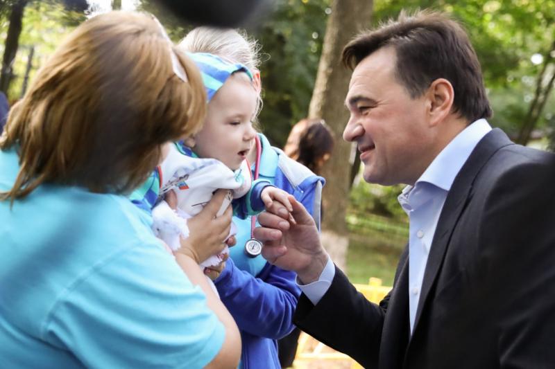 Губернатор Андрей Воробьев посетил детский хоспис