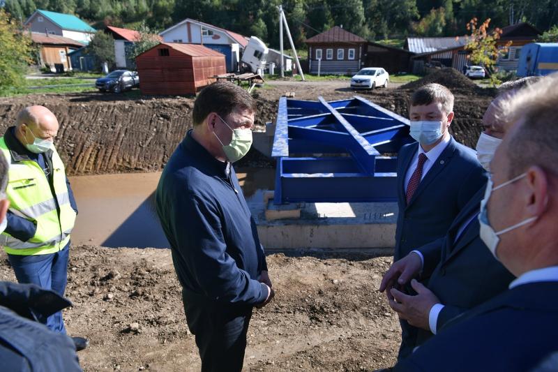 В пострадавших от потопа Нижних Сергах построили новый газопровод