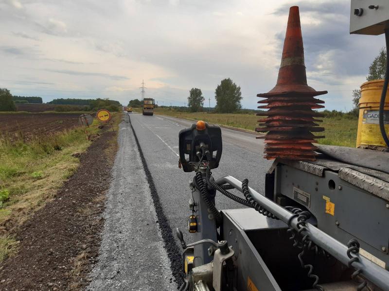 В Красноярском крае начали ремонт еще одной дороги