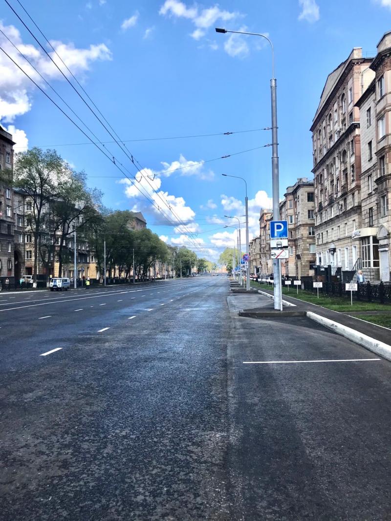 Проспект Металлургов в Новокузнецке еще не приняли у подрядчика