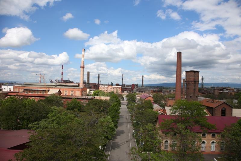 Завод Электроцинк во Владикавказе