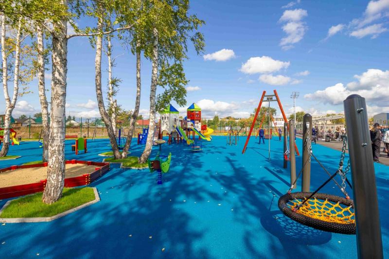 РМК открыла современный детский городок в Коркино