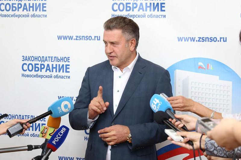Андрей Шимкив высказал благодарность новосибирцам и жителям области, принявшим участие в голосовании