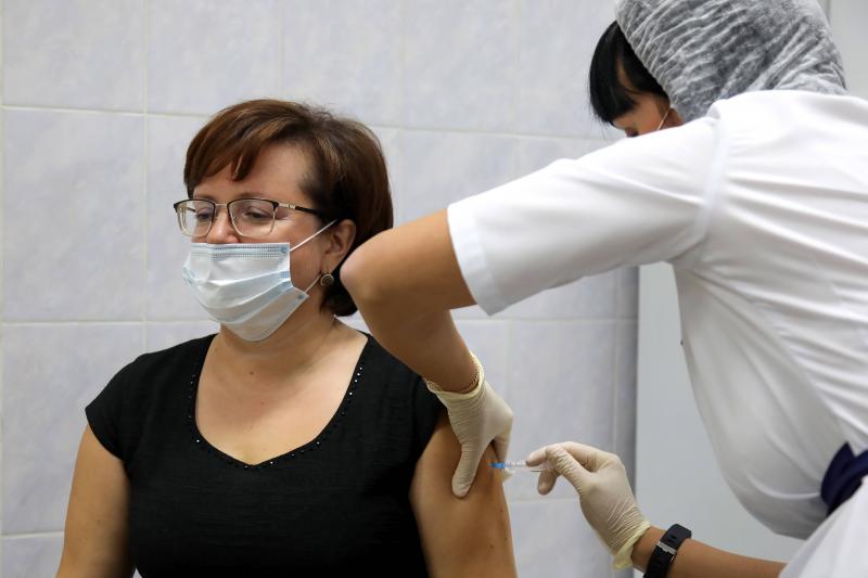 Прививку на данный момент получили свыше 40 тысяч красноярцев
