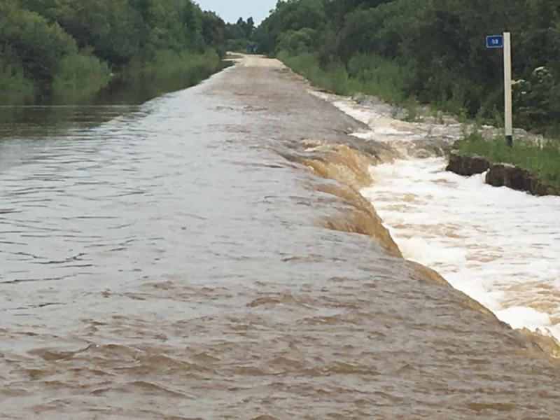 В Хабаровском крае растет уровень воды в реках
