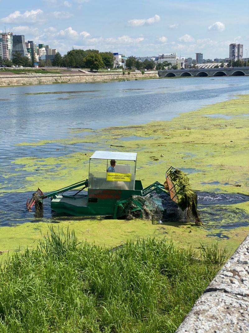 Часть работ по очистке реки Миасс были приняты министерством экологии региона