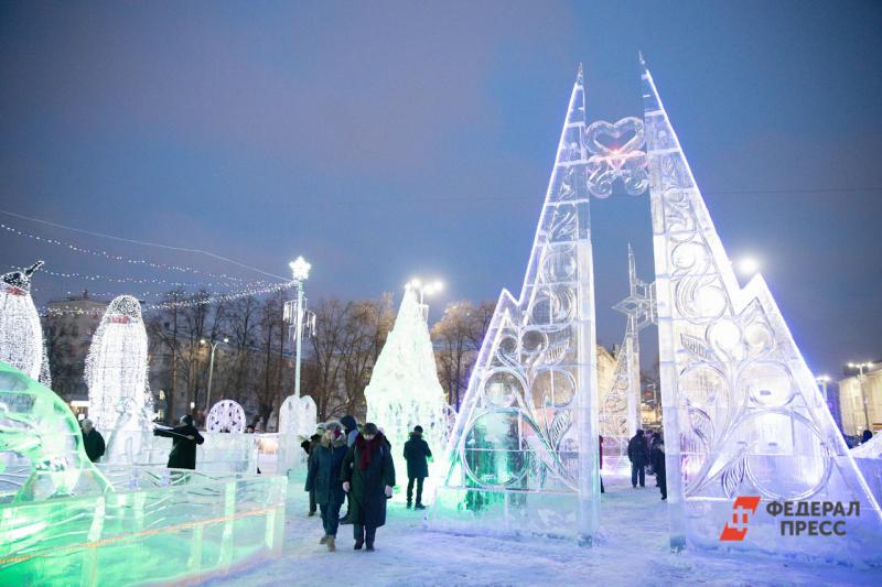 В Екатеринбурге решили не отказываться от конкурса ледовых скульптур