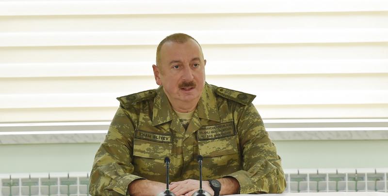 Алиев обвинил Армению в военной агрессии