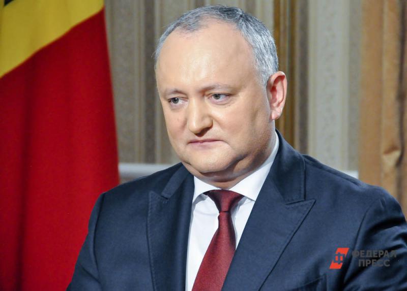 Додон Игорь Николаевич, президент Молдавии