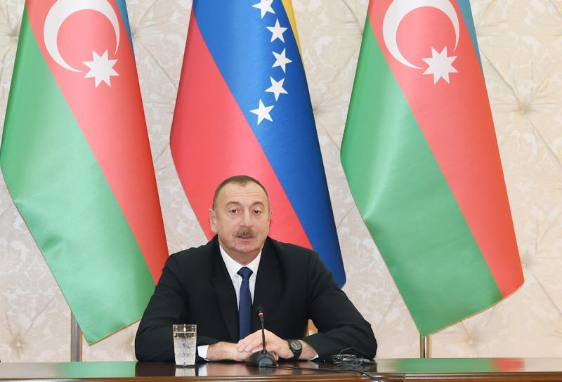 Алиев рассказал о ходе боев в Нагорном Карабахе