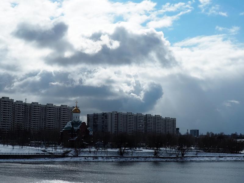 Вид на набережную Москвы