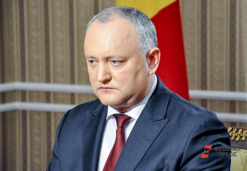 Додон заявил, что будет защищать традиционные ценности Молдавии