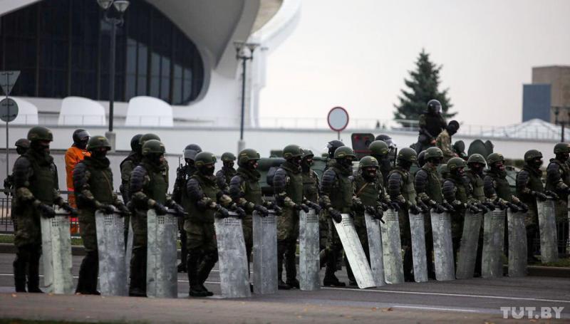 Более 100 человек задержаны на протестах в Белоруссии
