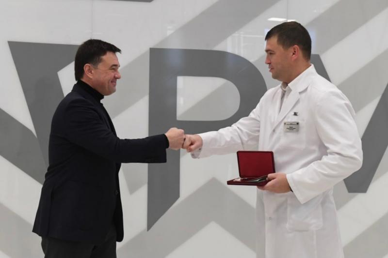 Врачи Одинцовской областной больницы удостоены ордена Пирогова