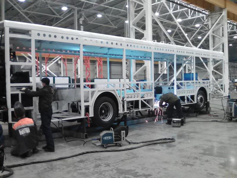 На заводе заканчивают изготовление 20 автобусов для Омска
