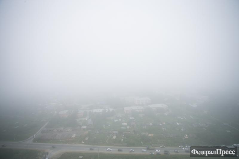 На крупные города Западной Сибири опустился смог