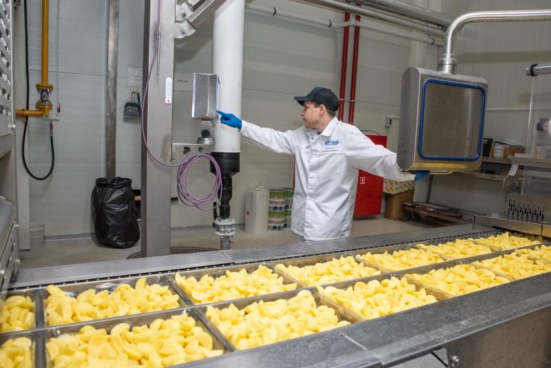Предприятие открыло завод по переработке картофеля