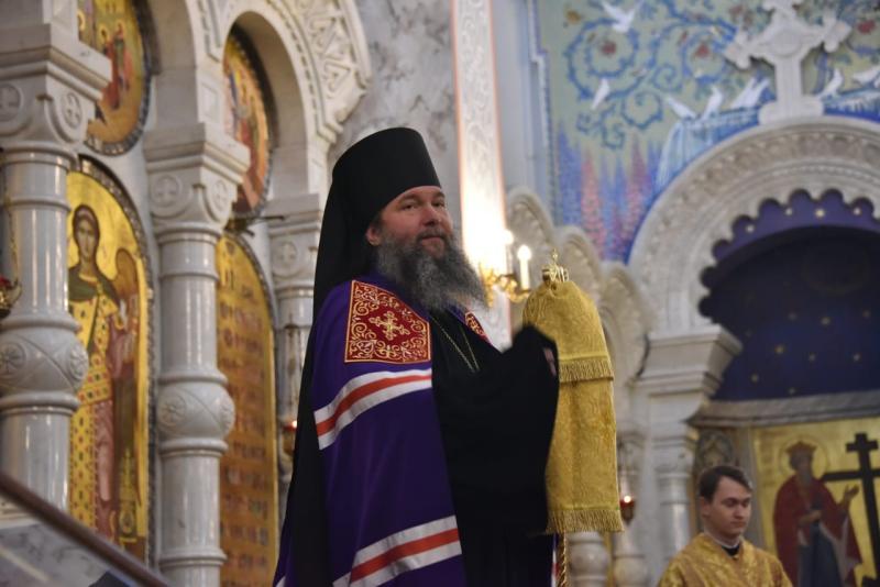 Епископ Екатеринбургский и Верхотурский Евгений совершил первое служение