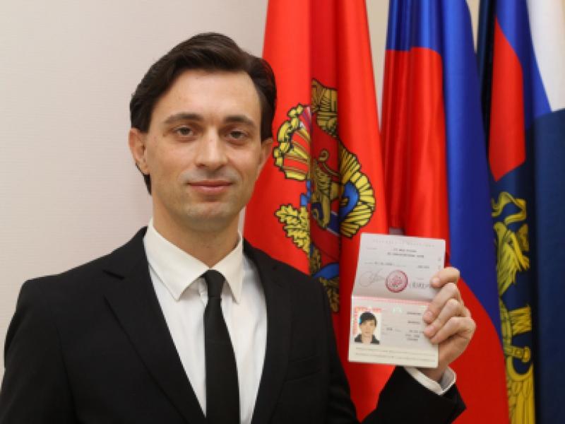 Валерио Дзанетти стал гражданином России