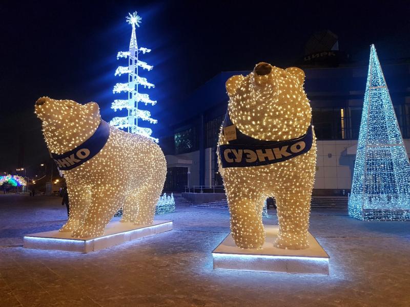Инсталляцию устанавливают в Тюмени и Тобольске в новогодние праздники
